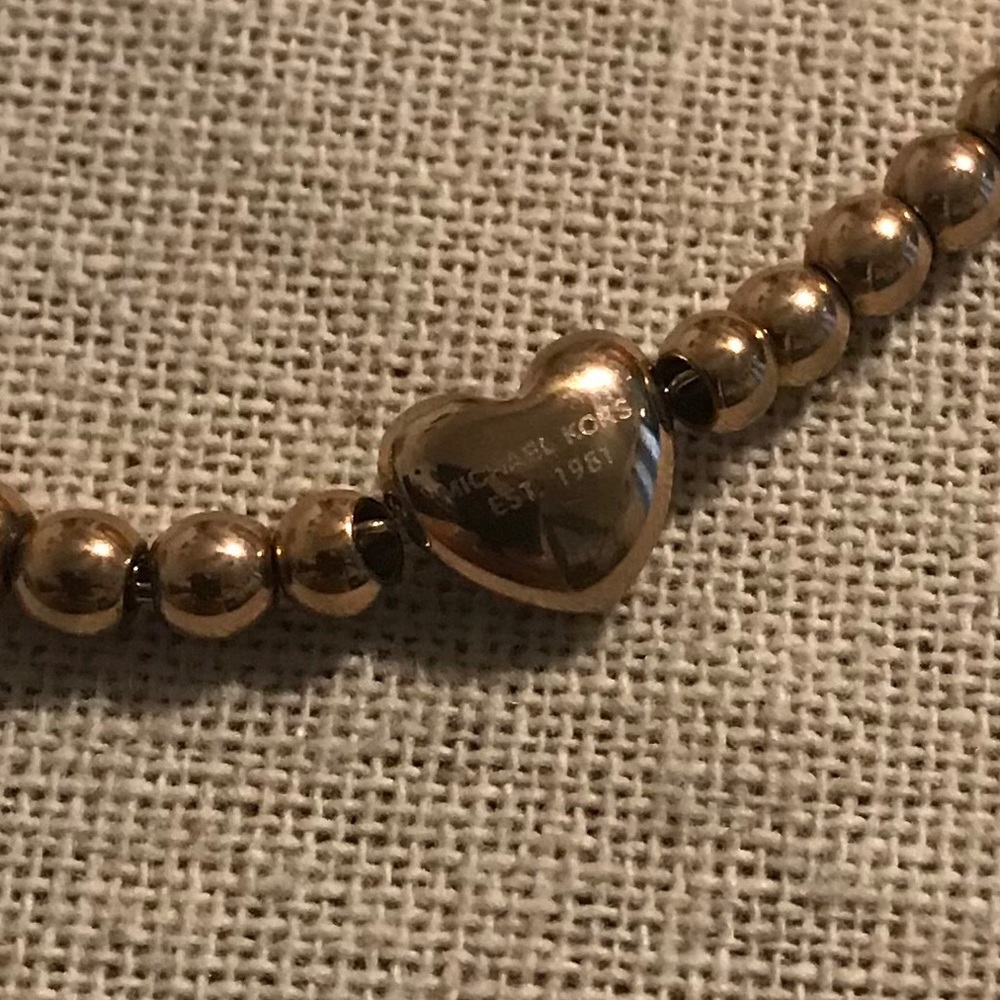 MICHAEL KORS “PAVE HEART” BRACELET - Picture 4 of 7